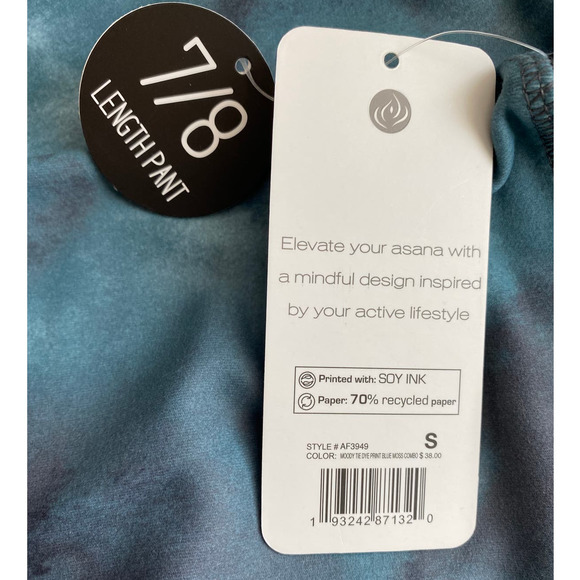 NWT Apana Yoga Lifestyle Active Tight Leggings - Picture 8 of 9